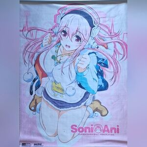 ANIME SUPER SONICO Wallscroll